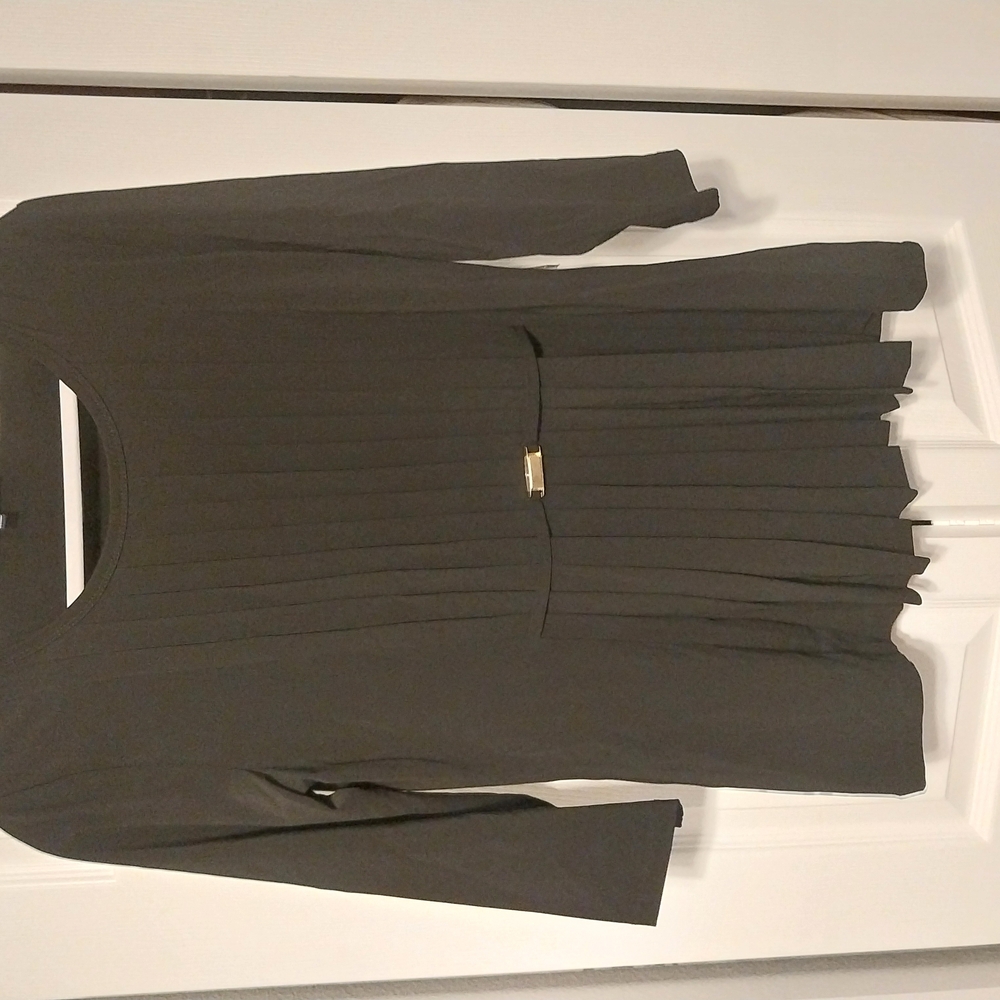 Nwt Jones New York Elegant Black Long Sleeve Dress